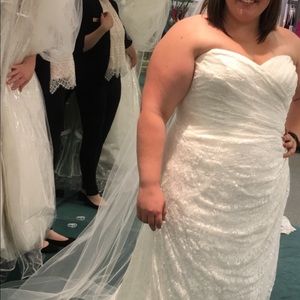 NWT wedding dress from David’s Bridal